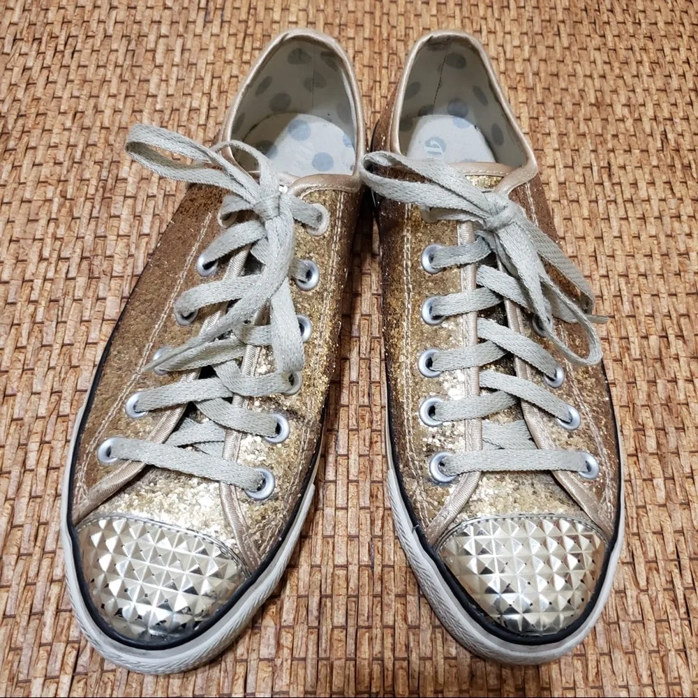 Daddy’s Money Casul Explosion Glitter Sneakers